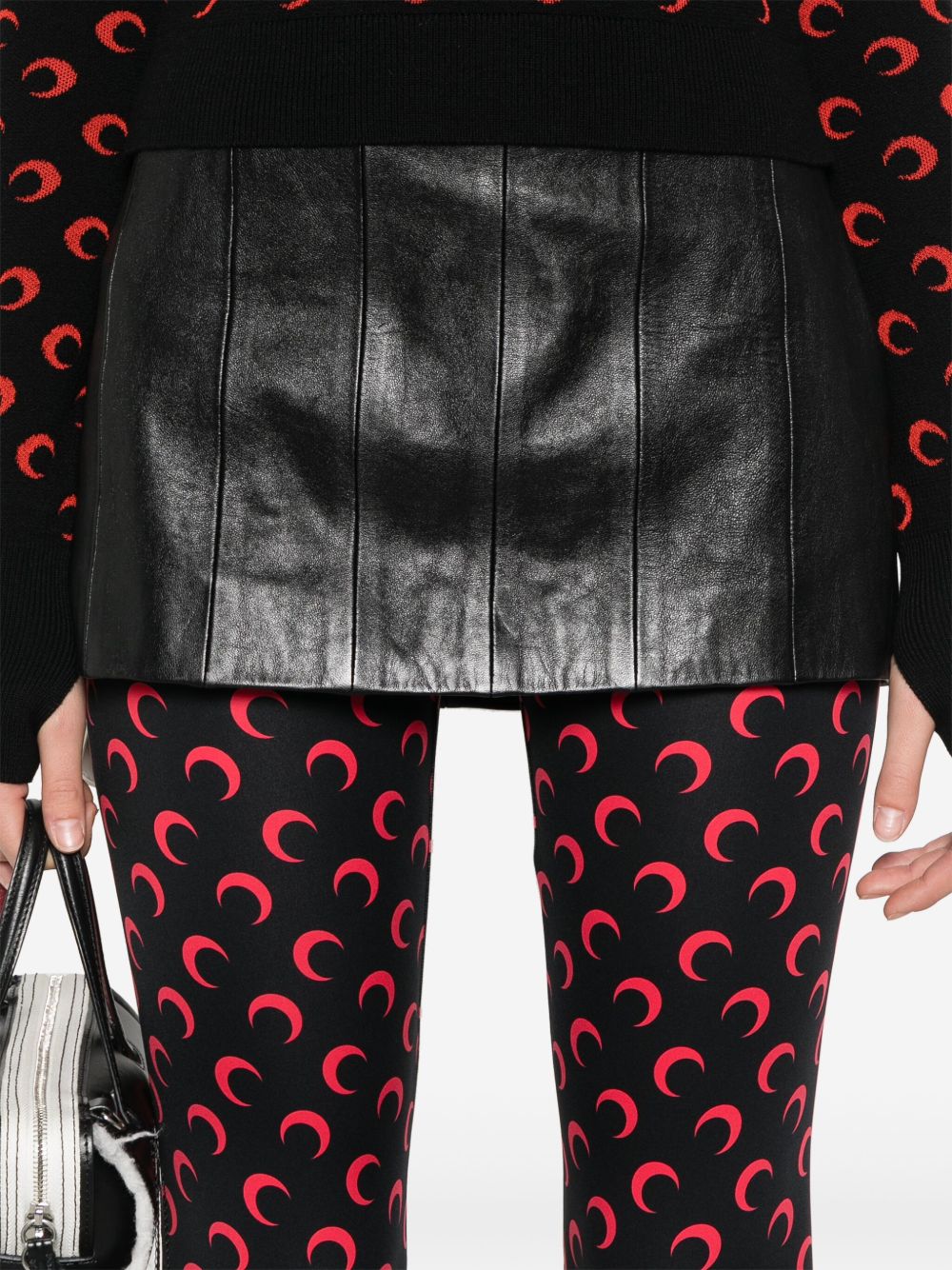 Marine Serre Women Moon Print Leggings