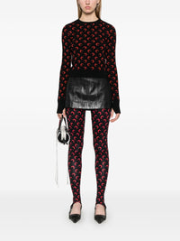 Marine Serre Women Moon Print Leggings