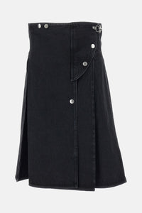 Marni Marni Women Wrap Denim Midi Skirt