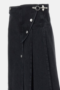Marni Marni Women Wrap Denim Midi Skirt