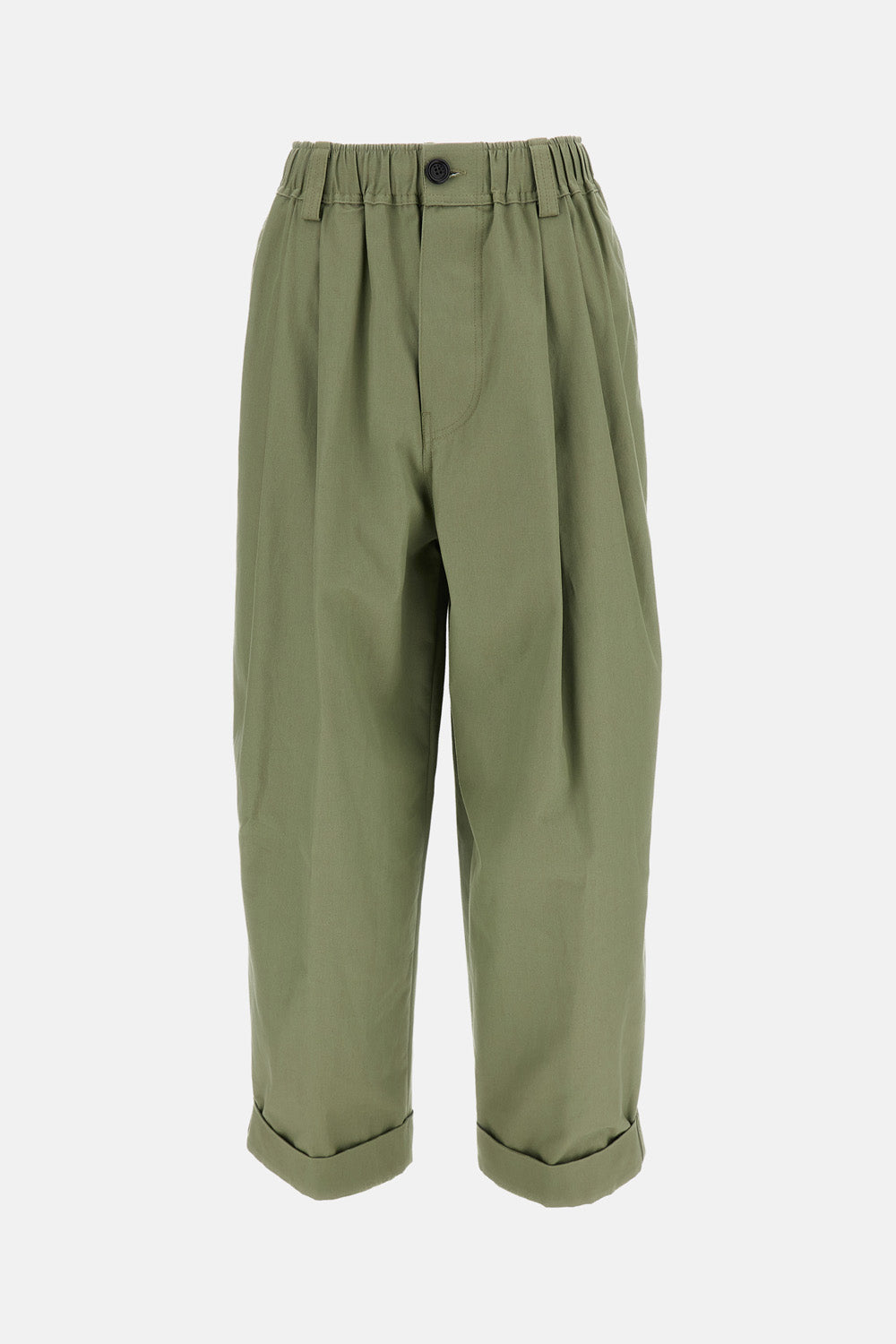 Marni Marni Women Wide Lege Canvas Trousers