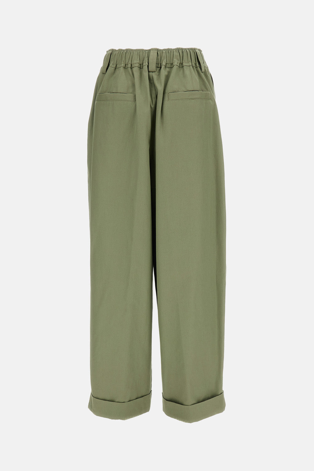 Marni Marni Women Wide Lege Canvas Trousers