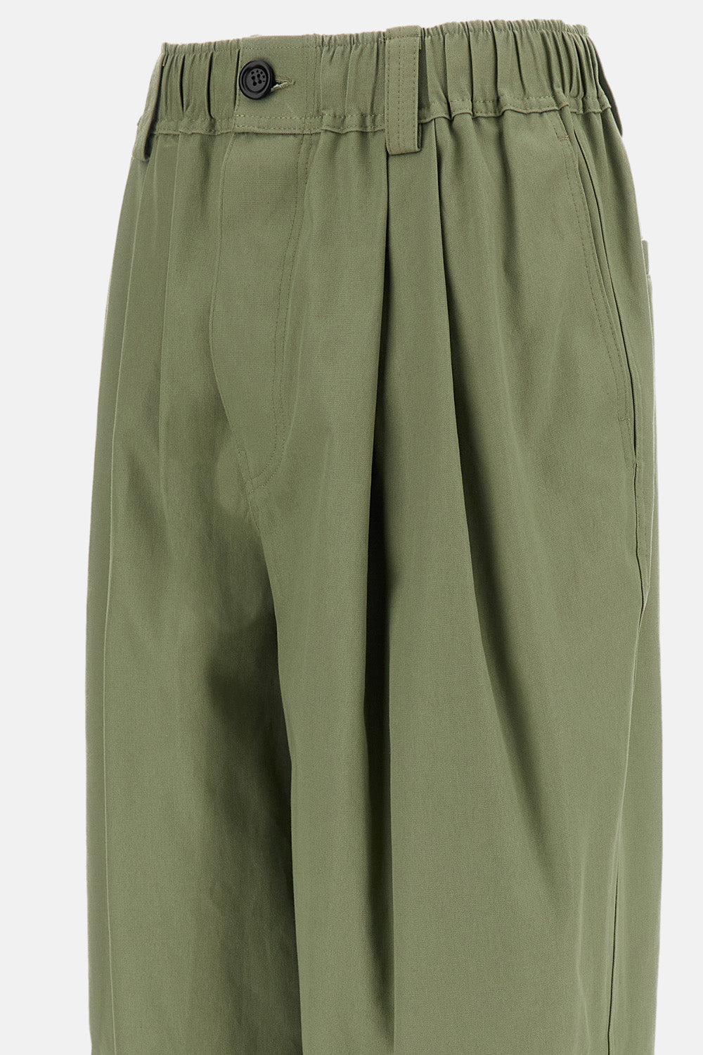 Marni Marni Women Wide Lege Canvas Trousers