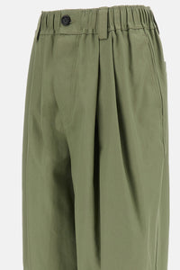 Marni Marni Women Wide Lege Canvas Trousers