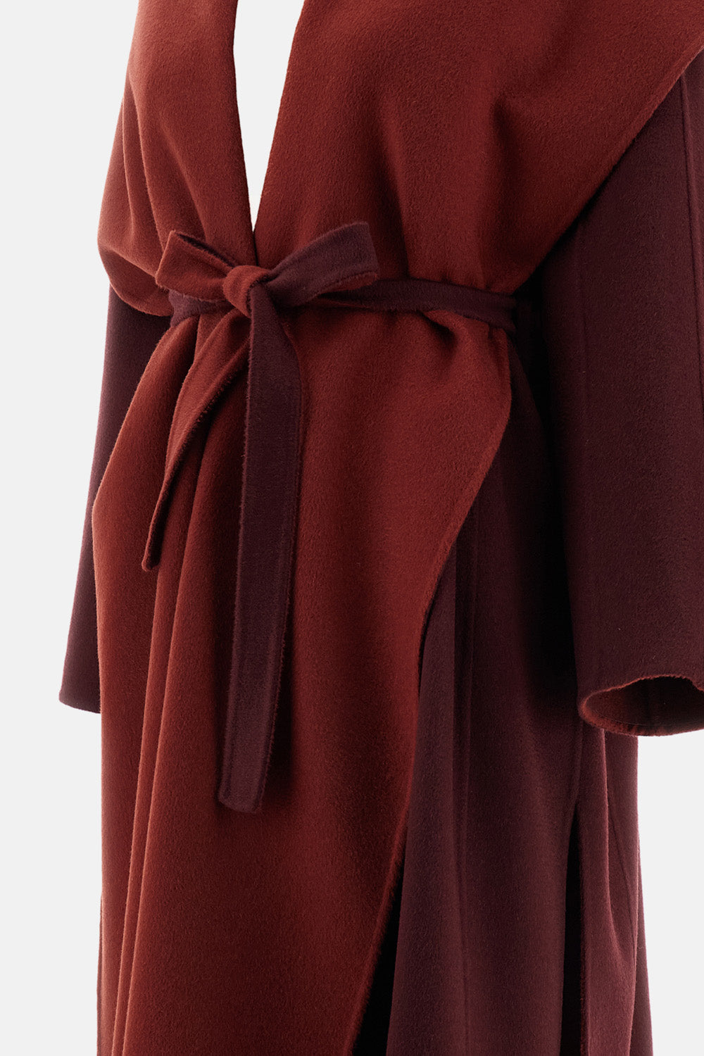 Max Mara Women Reversible Cashmere Scarf Coat