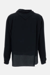 Max Mara Max Mara Women Tie-Neck Scarf Silk Shirt