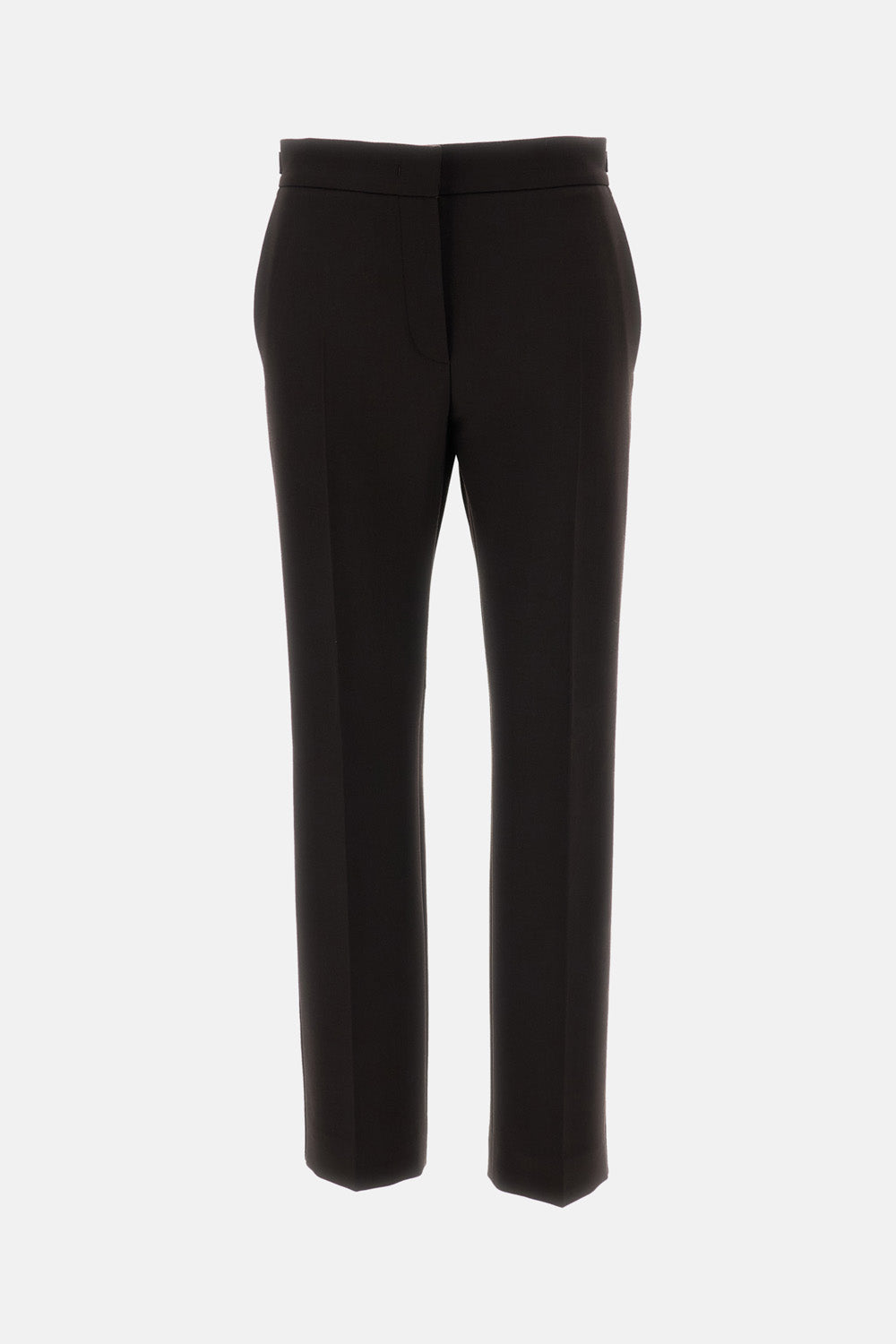 Max Mara Max Mara Women Slim-Fit Stretch Double Wool Canvas Trousers