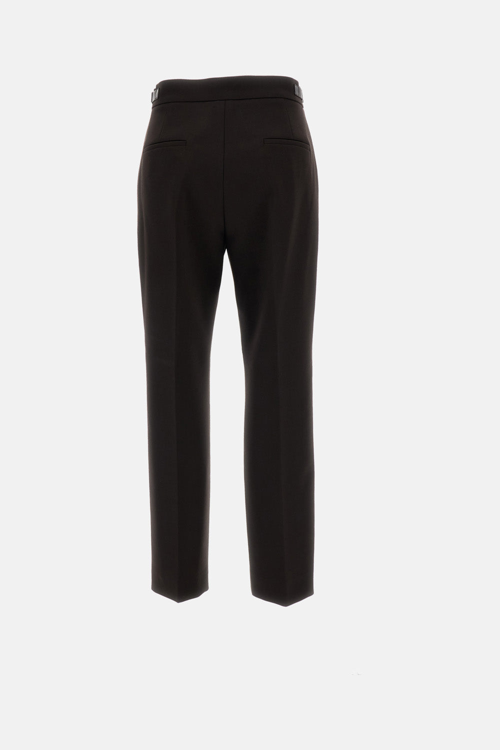 Max Mara Max Mara Women Slim-Fit Stretch Double Wool Canvas Trousers