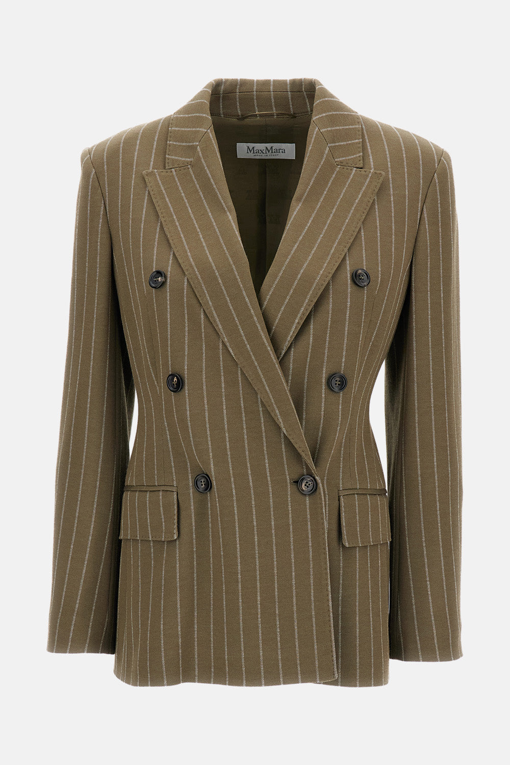 Max Mara Max Mara Women Pinstripe Double-Breasted Blazer