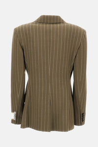 Max Mara Max Mara Women Pinstripe Double-Breasted Blazer