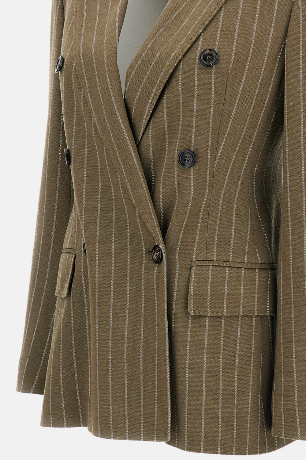 Max Mara Max Mara Women Pinstripe Double-Breasted Blazer