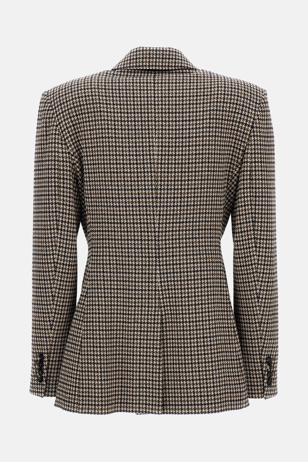 Max Mara Max Mara Women Pied De Poule Double Breasted Blazer
