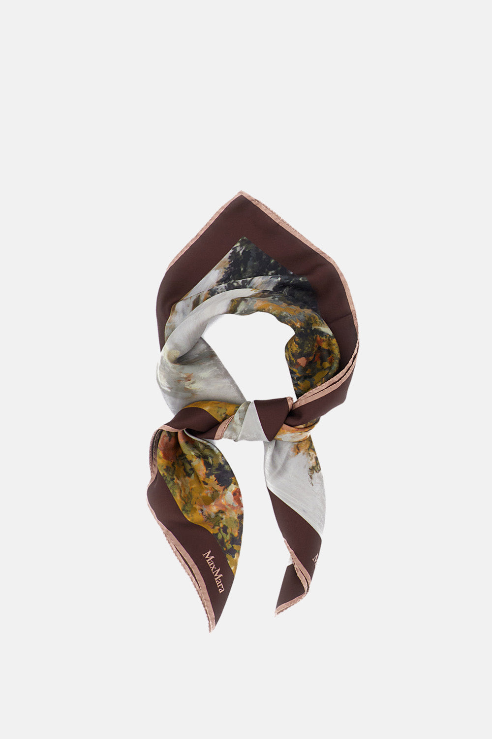 Max Mara Max Mara Women Silk Twill Maxi Square Scarf