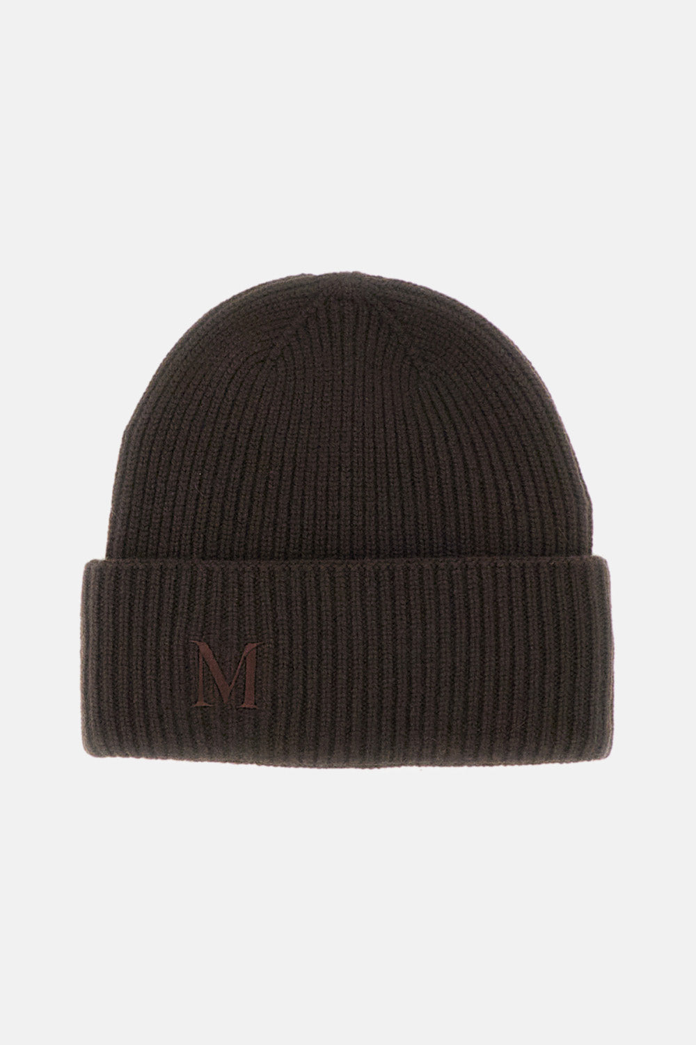 Max Mara Max Mara Women Cashmere Rib Knit Beanie