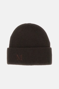 Max Mara Max Mara Women Cashmere Rib Knit Beanie