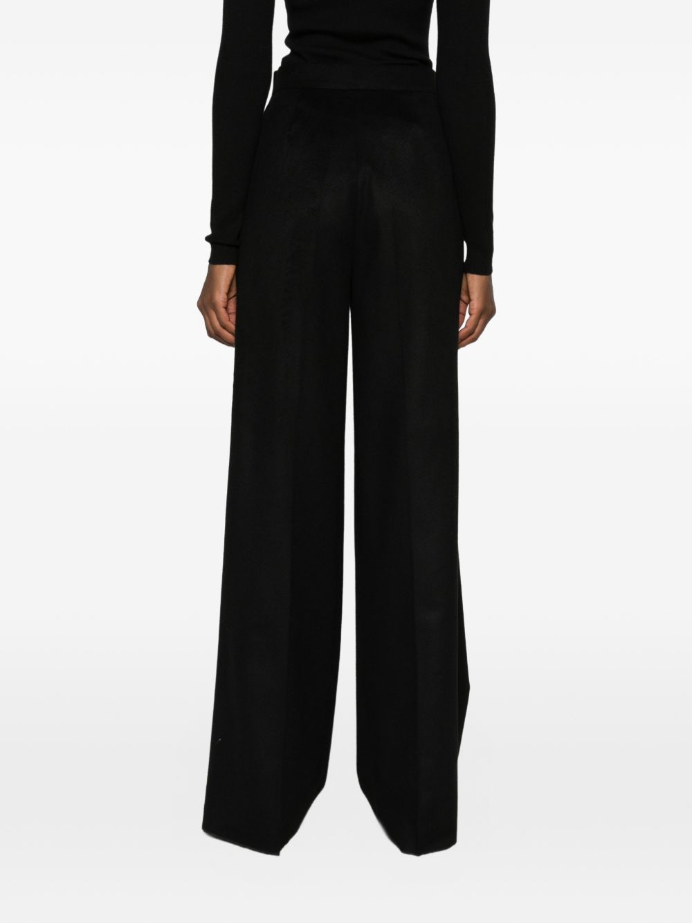 Max Mara Women Wool Flared Trousers