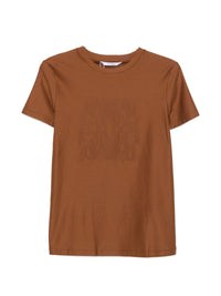 Max Mara Women Logo Cotton T-Shirt