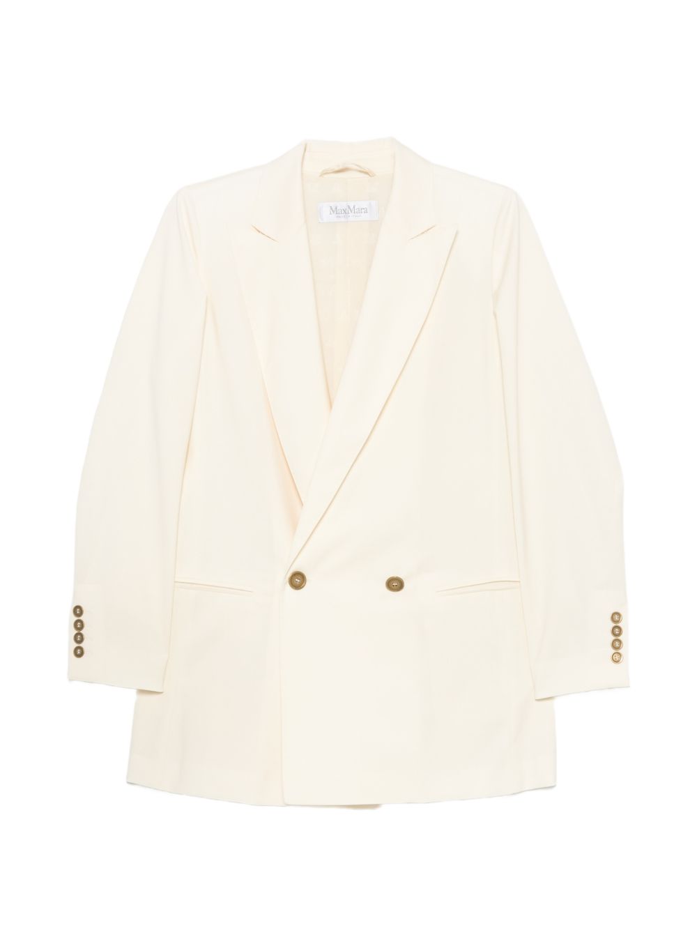 Max Mara Women Wool Double-Breasted Jacket