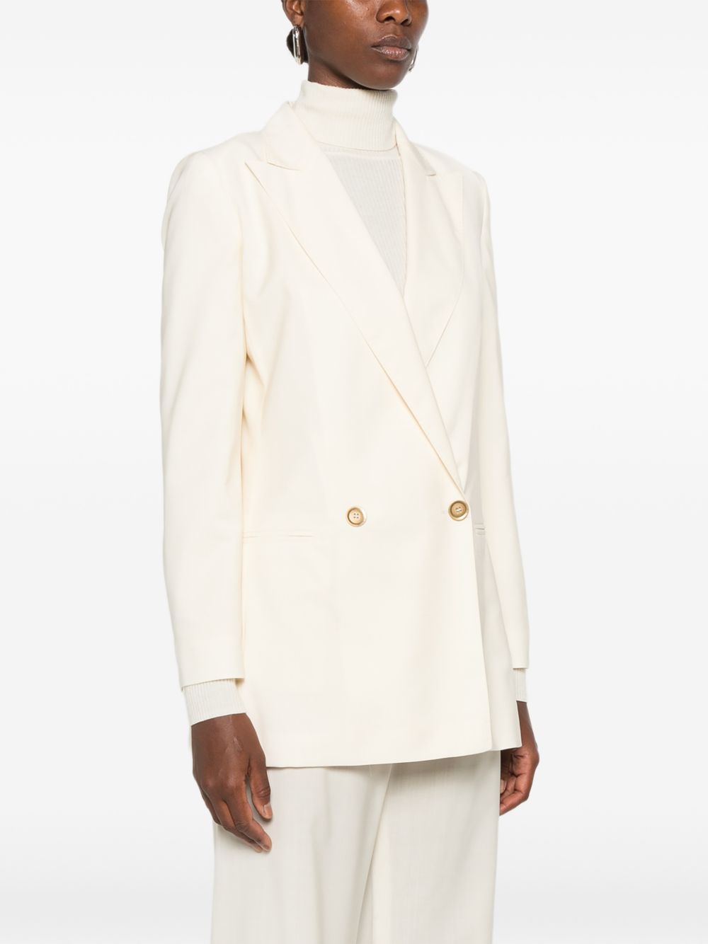 Max Mara Women Wool Double-Breasted Jacket