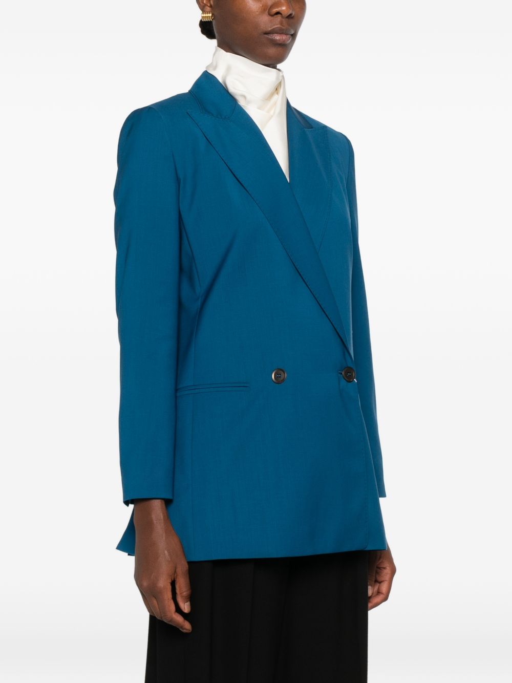 Max Mara Women Wool Double-Breasted Jacket