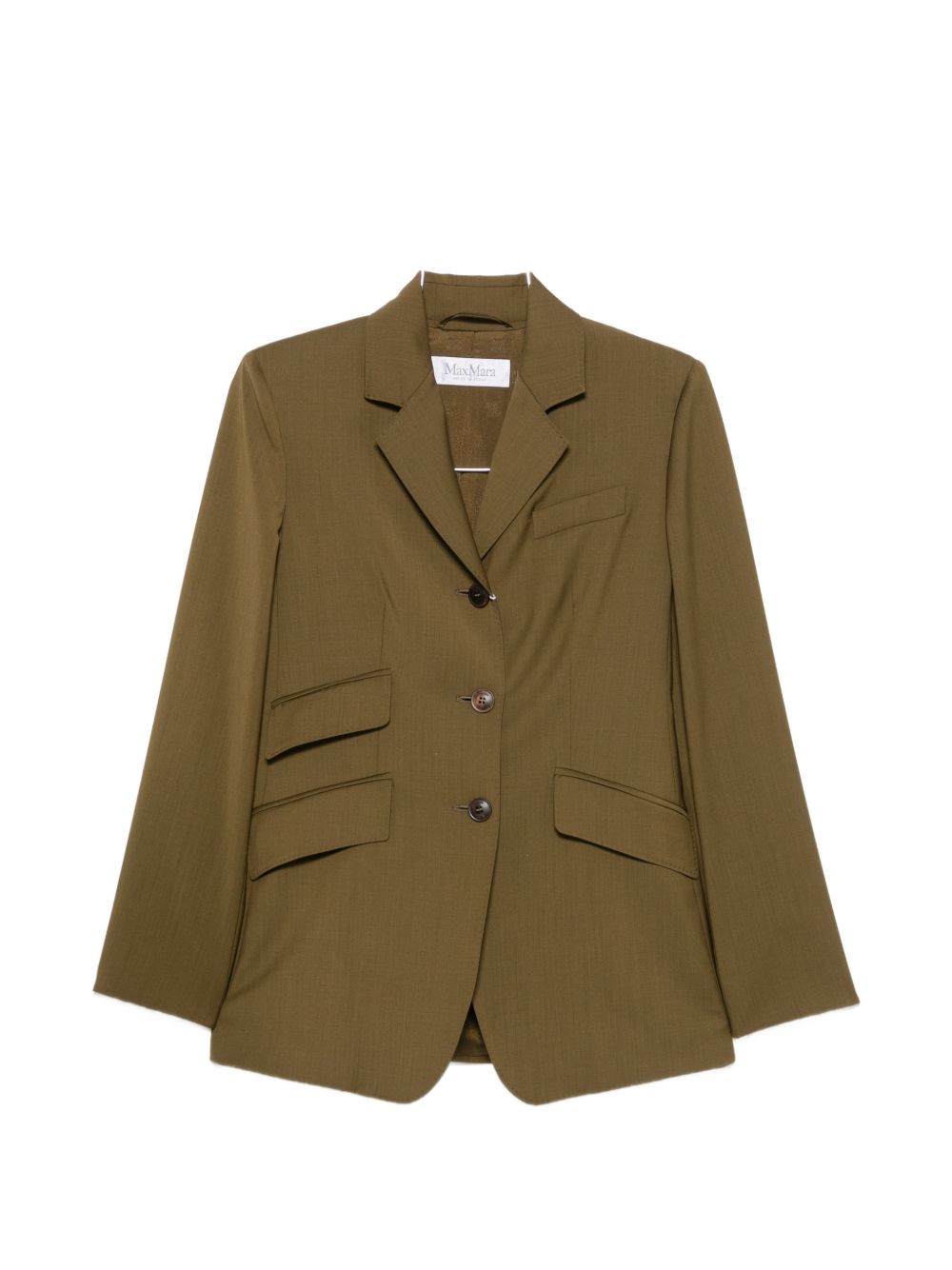 Max Mara Women Wool Single-Breasted Jacket