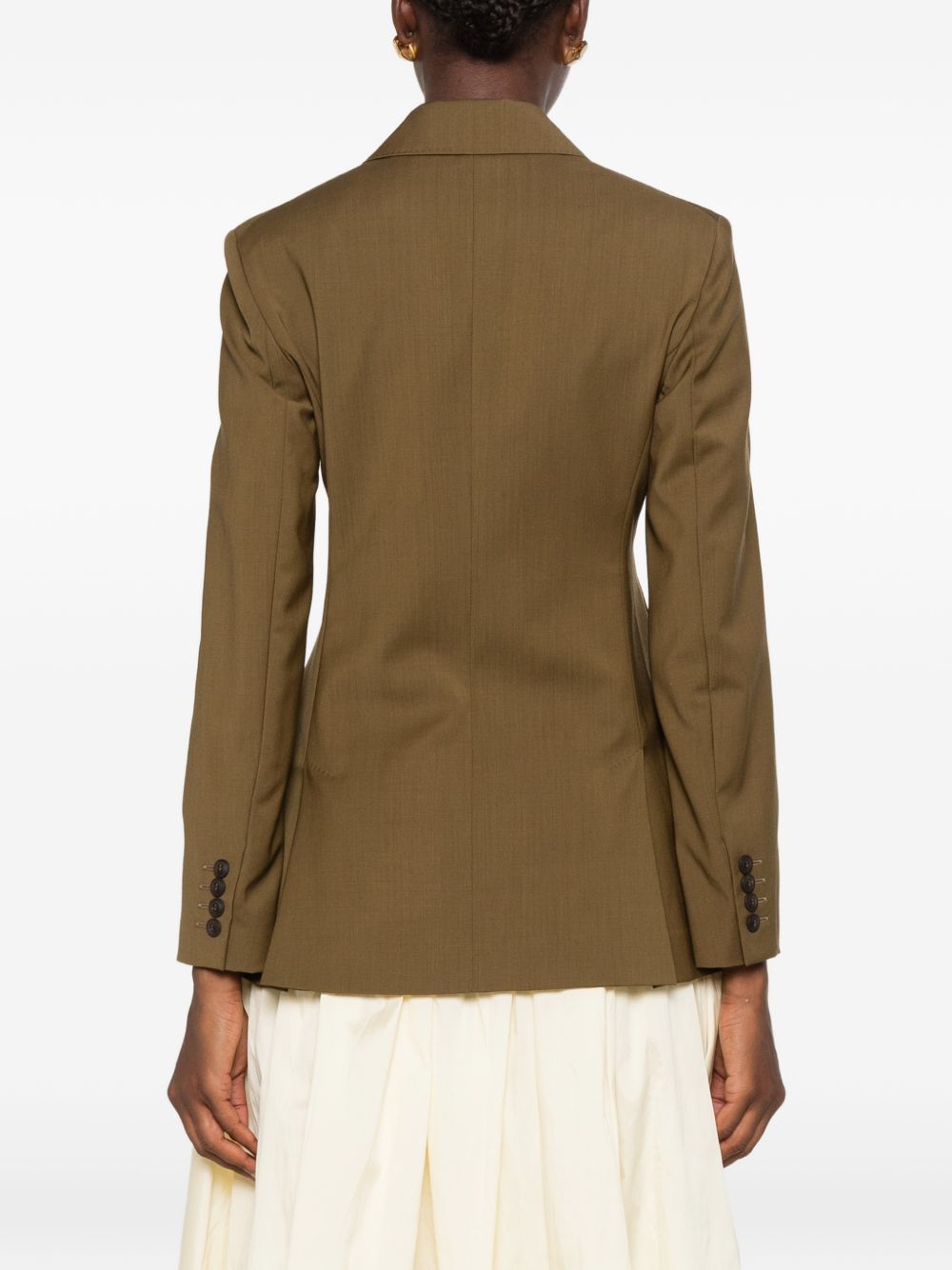 Max Mara Women Wool Single-Breasted Jacket