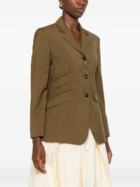 Max Mara Women Wool Single-Breasted Jacket
