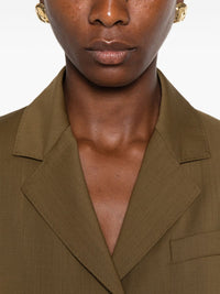 Max Mara Women Wool Single-Breasted Jacket