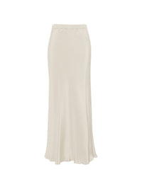 Max Mara Women Silk Long Skirt
