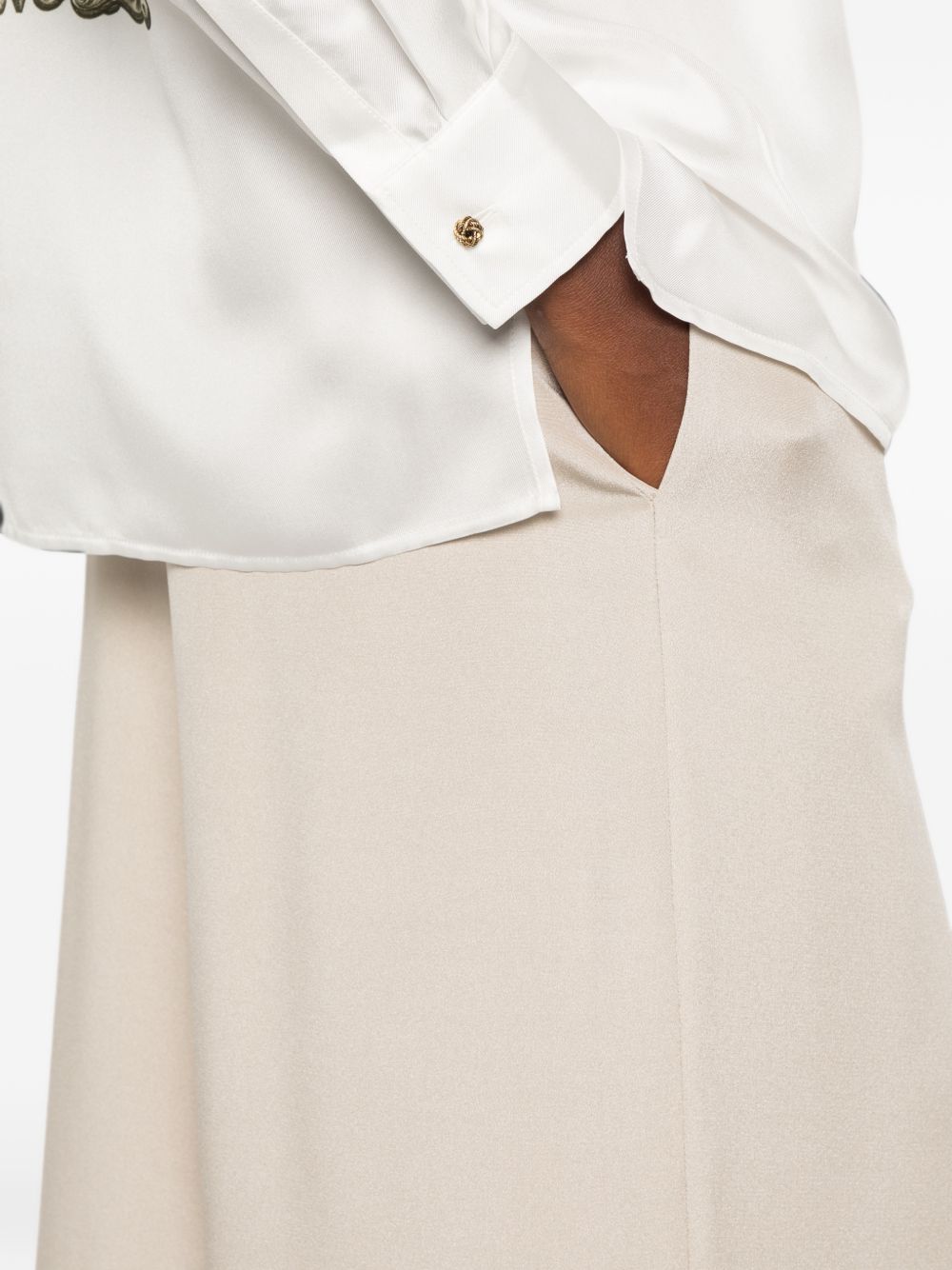 MAX MARA Max Mara Women Silk Trousers