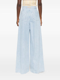 Max Mara Women Flared Leg Denim Jeans
