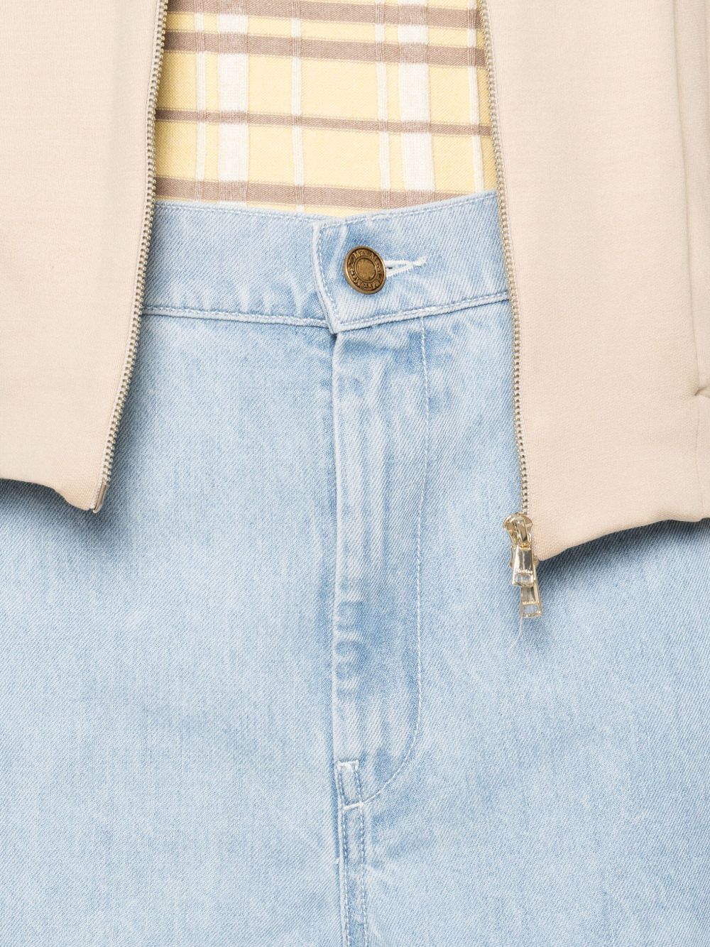 Max Mara Women Flared Leg Denim Jeans