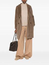 'S Max Mara Women Wool Double-Breasted Coat