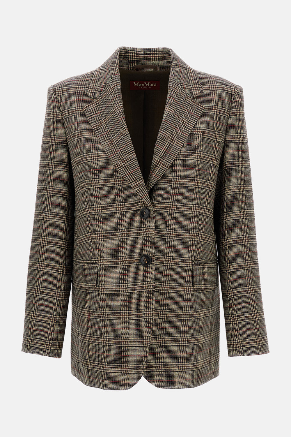 Max Mara Studio Women Single Breasted Wool Blazer