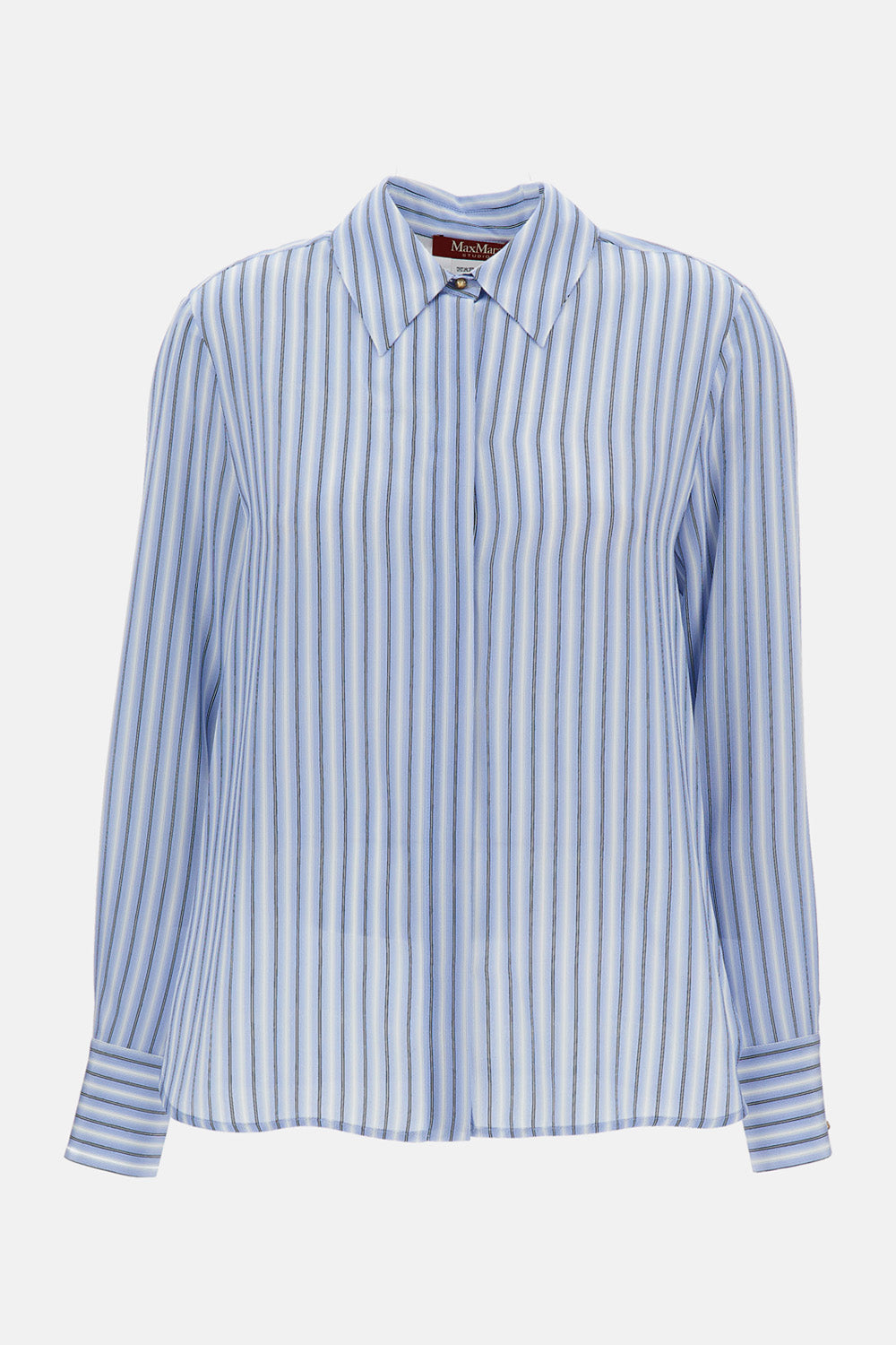 Max Mara Studio Max Mara Studio Women Striped Silk Shirt