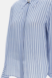 Max Mara Studio Max Mara Studio Women Striped Silk Shirt