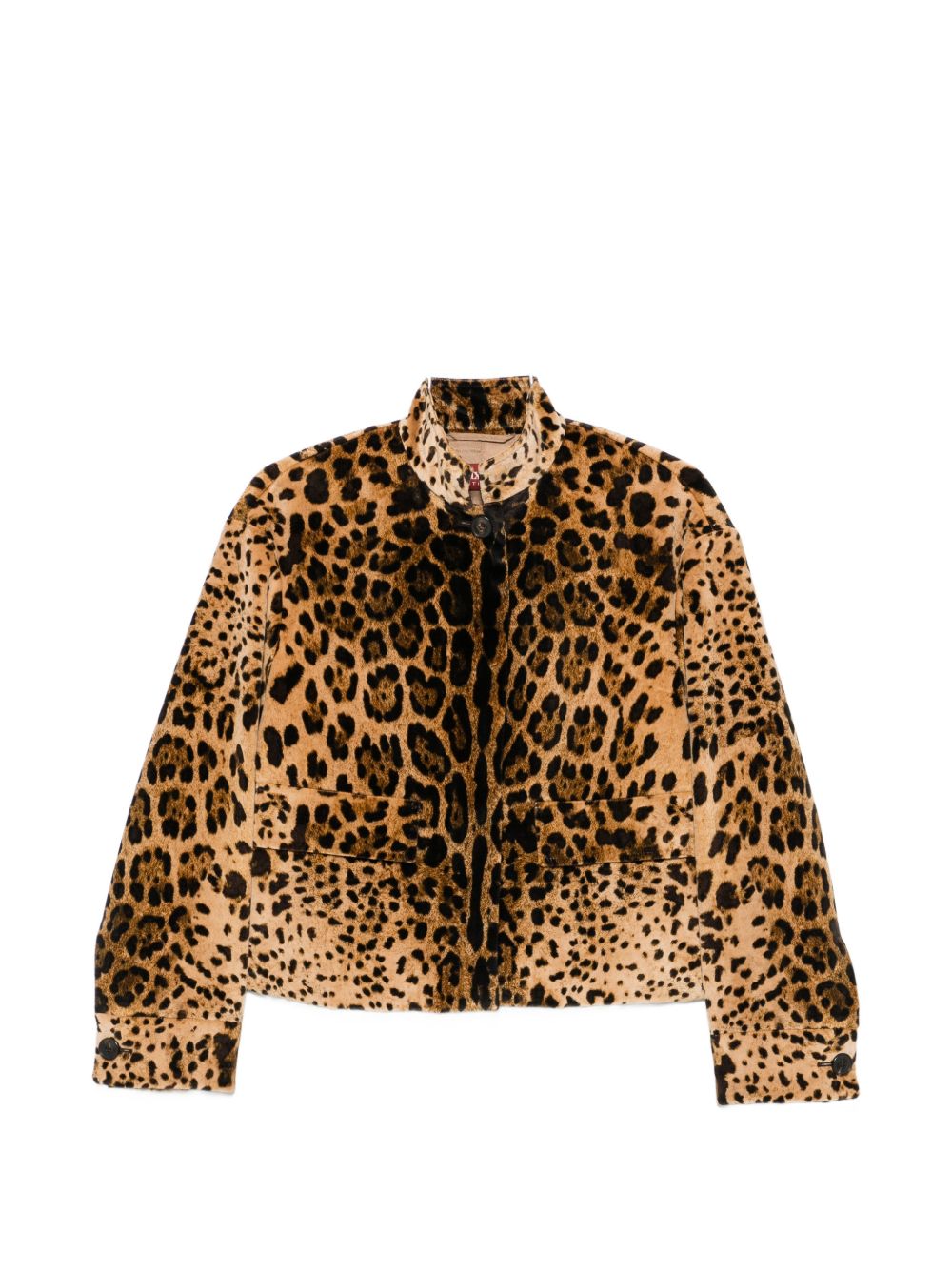 Max Mara Women Printed Cotton Blouson Jacket