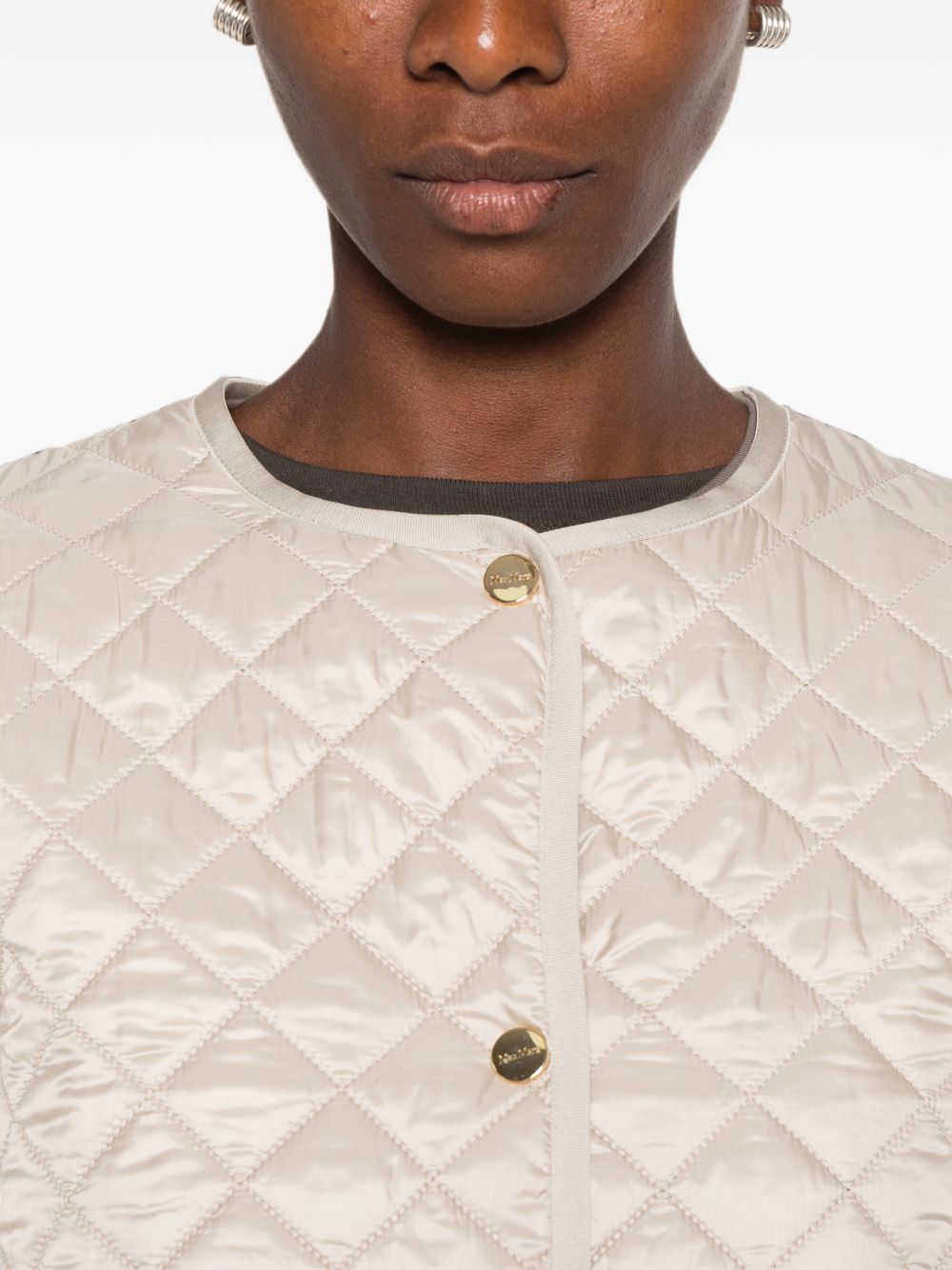 Max Mara The Cube Women Quilted Blouson Jacket