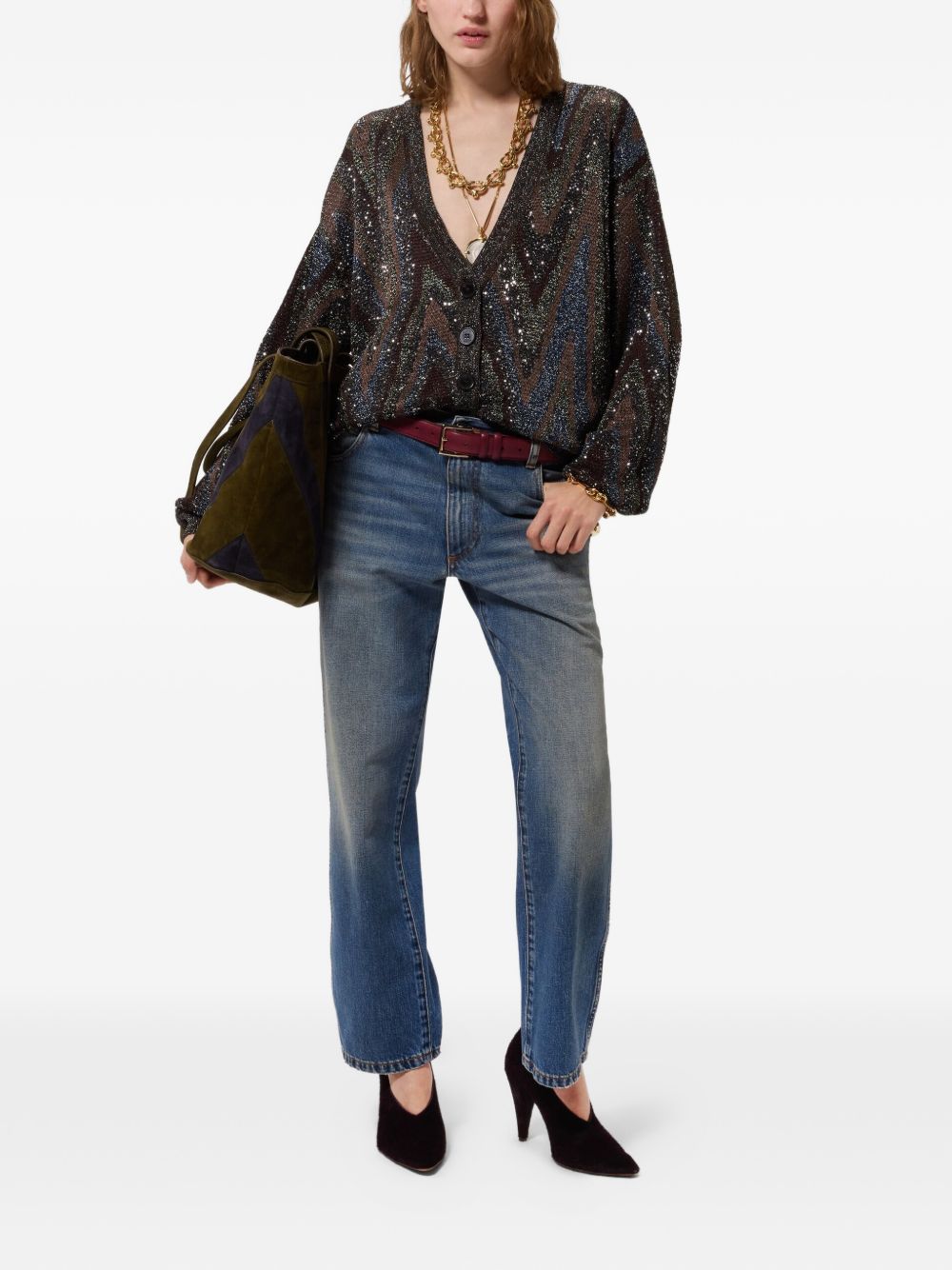 Missoni Women V-Necked Cardigan