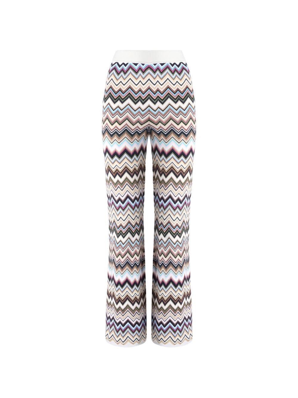 Missoni Women Zig Zag Motif Wool Trousers