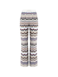 Missoni Women Zig Zag Motif Wool Trousers