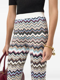 Missoni Women Zig Zag Motif Wool Trousers