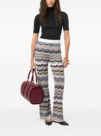 Missoni Women Zig Zag Motif Wool Trousers