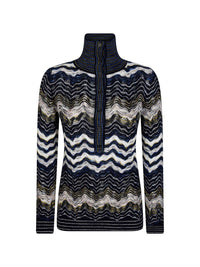Missoni Women Zig Zag Motif Polo Shirt