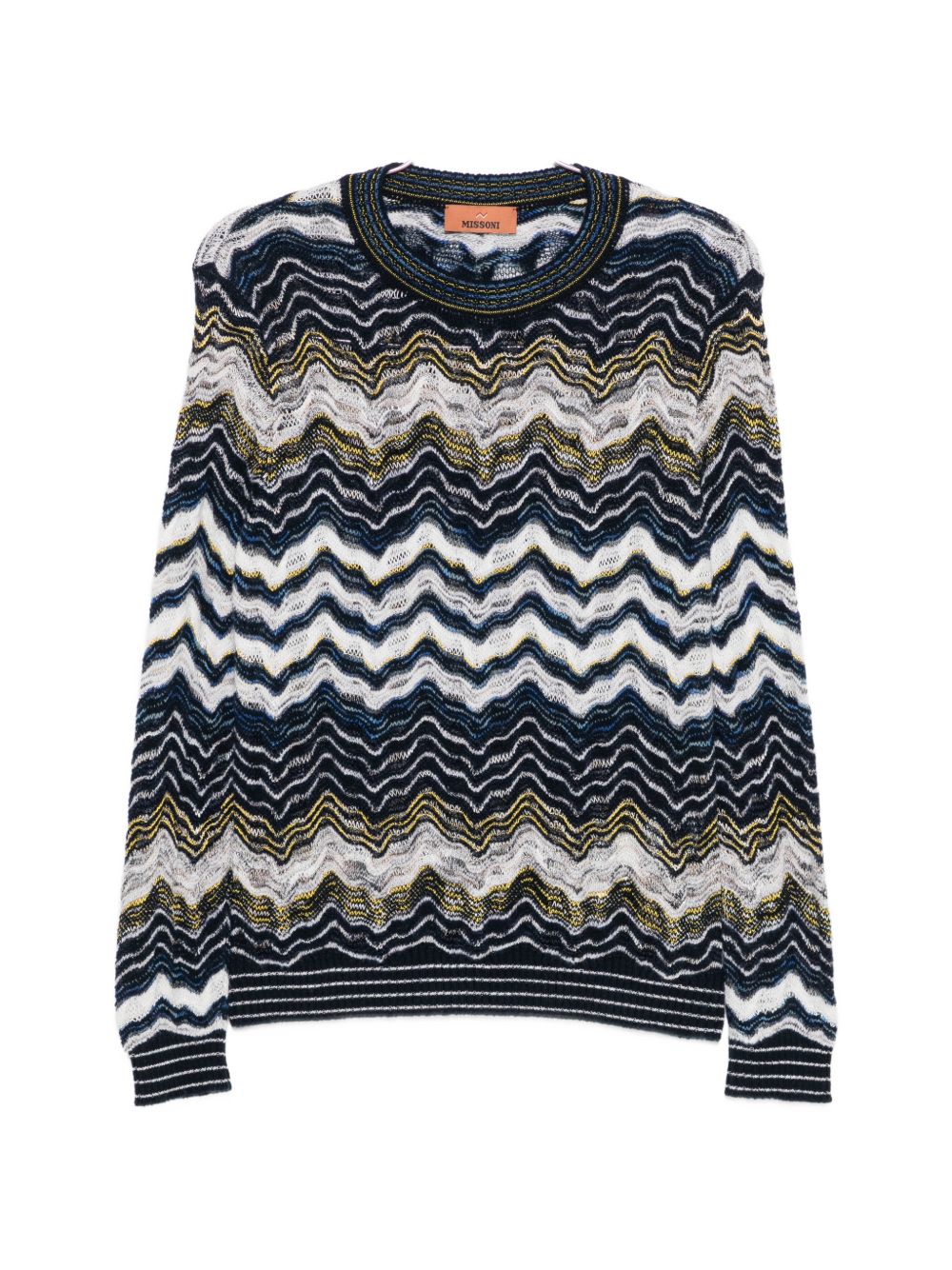 MISSONI Missoni Women Zig Zag Motif Wool Sweater