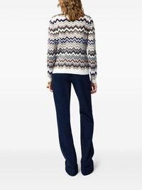 MISSONI Missoni Women Zig Zag Motif Turtle-Neck Sweater