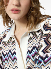 Missoni Women Zig Zag Motif Polo Shirt