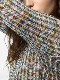 Missoni Women Zig Zag Motif Crenweck Sweater