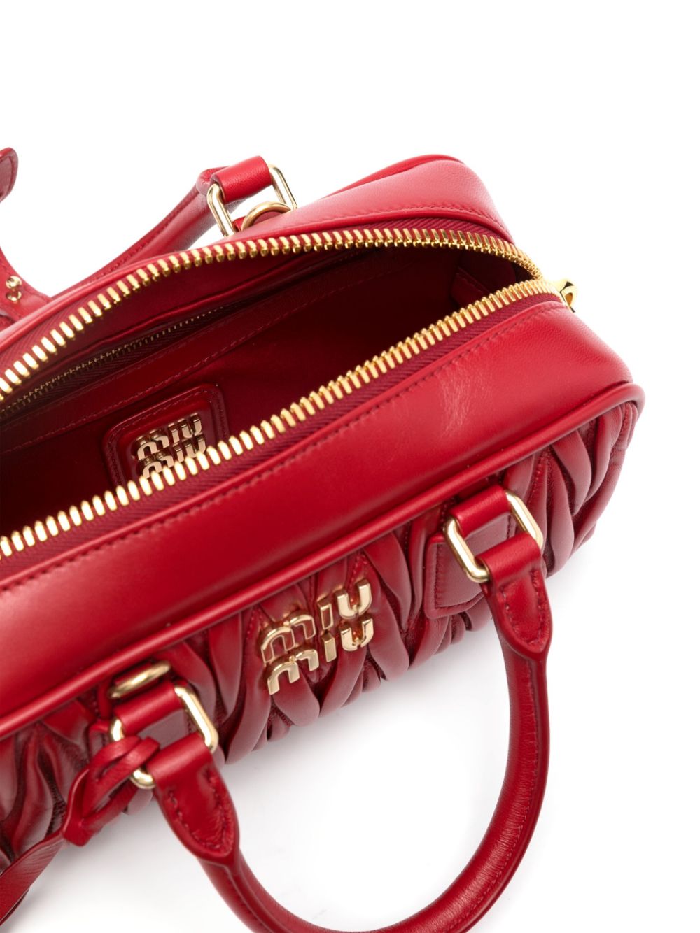 Miu Miu Women Arcadie Regular Leather Handbag