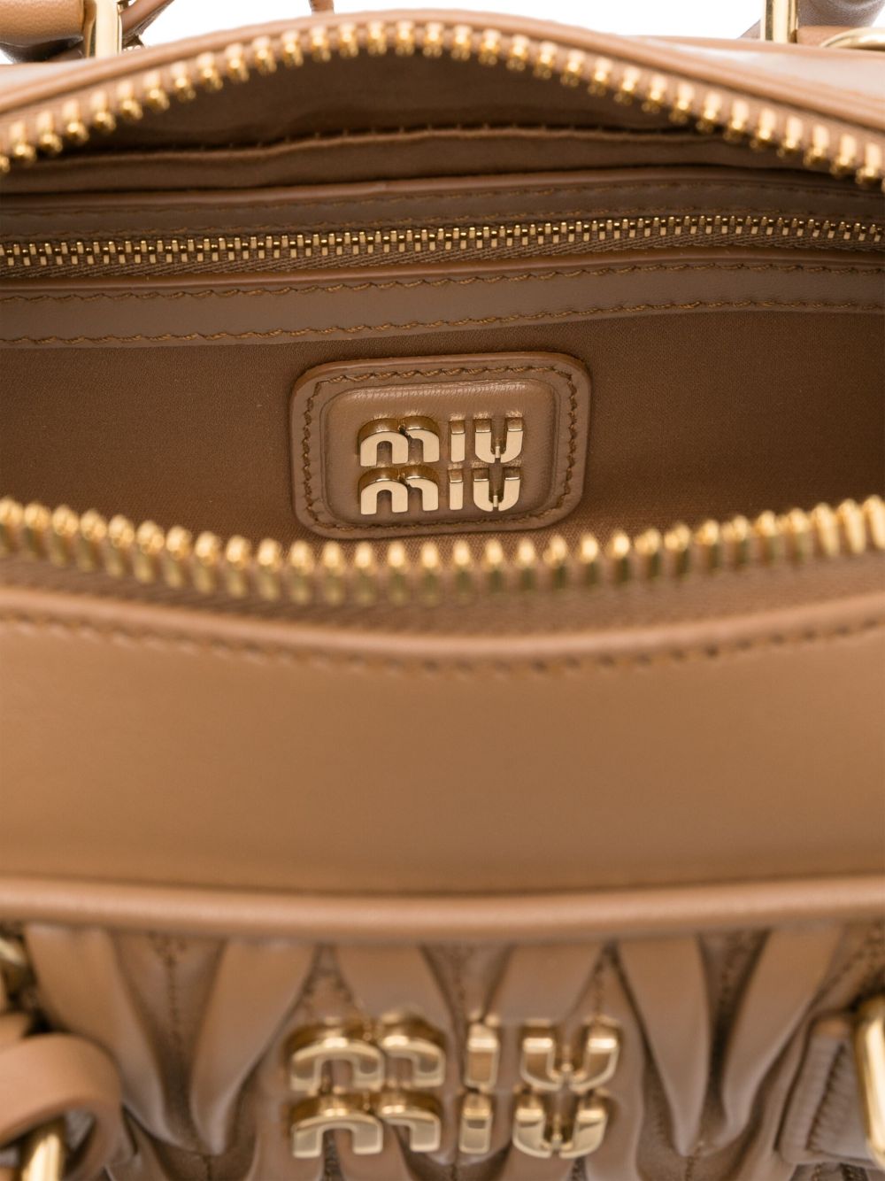 Miu Miu Women Arcadie Regular Leather Handbag